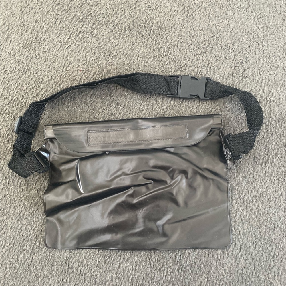 Black Waterproof waist bag